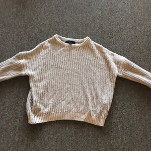 Tan colored sweater